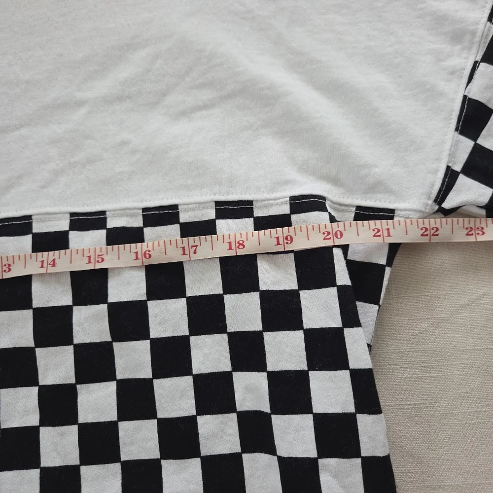 New York New York Graphic Checkered Long Sleeve Shirt MGM Resorts Adults Small - Picture 8 of 8